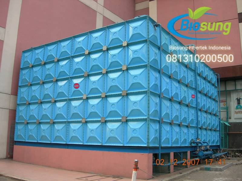 Jual Tangki Panel Fiberglass